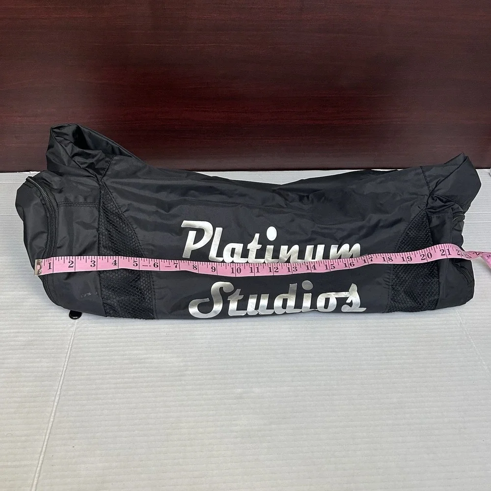 Black Volleyball Equipment Carry Duffel Bag‎ Augusta Sportswear L=22 H=9 W=9